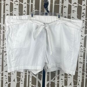 Eddie Bauer Linen Wave Break Tie Short NEW $50 XXL